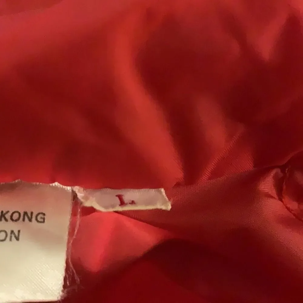 Vintage LL BEAN Red Windbreaker Aspen Anorak Sz L